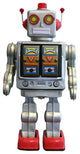 Collectible Tin Battery-Operated Robot Toy