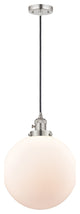 INNOVATIONS 201CSW-PN-G201-12-LED 1-Light Mini Pendant Polished Nickel