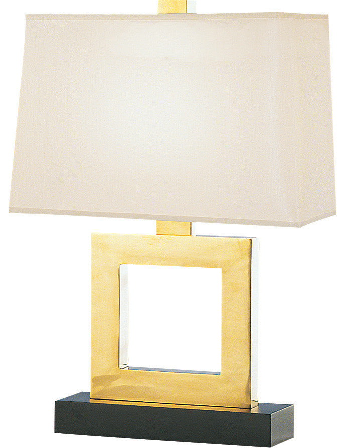 Robert Abbey RA-100XBN 1-Light Table Lamp, Doughnut