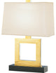 Robert Abbey RA-100XBN 1-Light Table Lamp, Doughnut