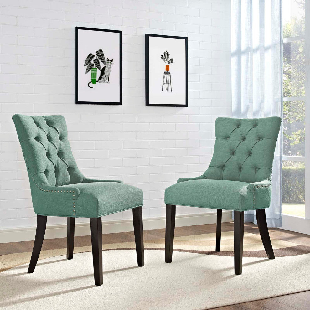 Laguna Regent Dining Side Chair Fabric Set of 2