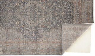 Weave & Wander Gilford Rust/Blue 2'8"x10' Power Loomed Area Rug