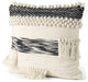 Boho Black and White Accent Pillow Cover