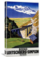"Berne-Loetschberg-Simplon" Artwork