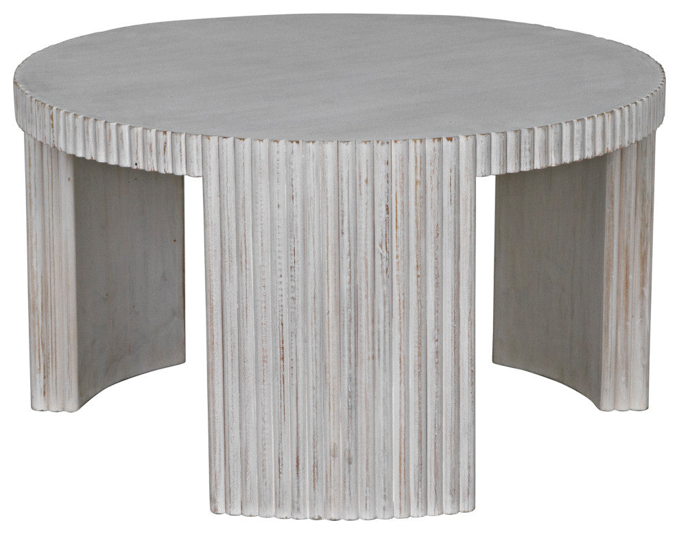 Jgor Side/Coffee Table, White Wash
