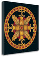 "Rosette IV" By Lee Anderson ,Ready to Hang Giclee Print on Gallery Wrap Canvas