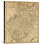 "Russia in Europe, 1812" Stretched Canvas Giclee by Aaron Arrowsmith, 24"x30"