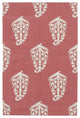Rug N Carpet - Handmade Wool 3' 7'' x 5' 6'' Geometric Dhurrie Kilim Rug