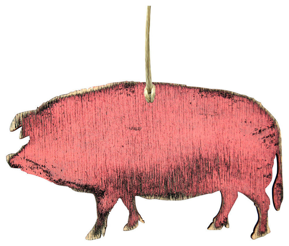 Pig Ornaments, Set of 3