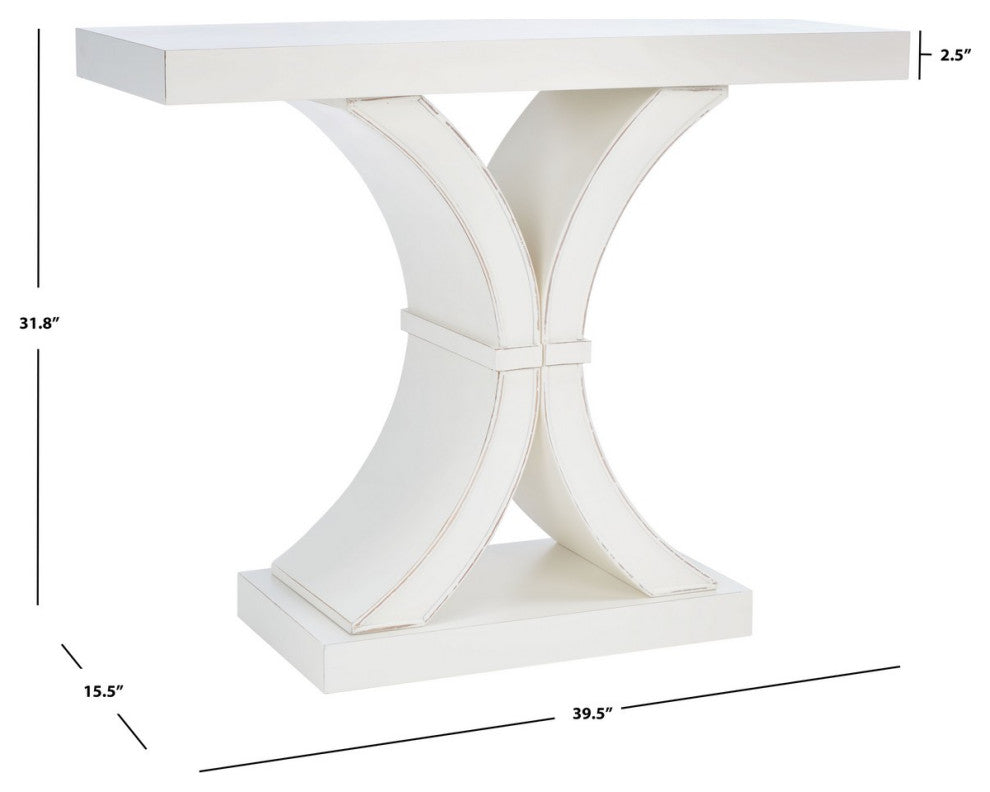 Safavieh Dryden Console, Creme