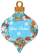 Coastal Picture Frame Ornament Set of 2