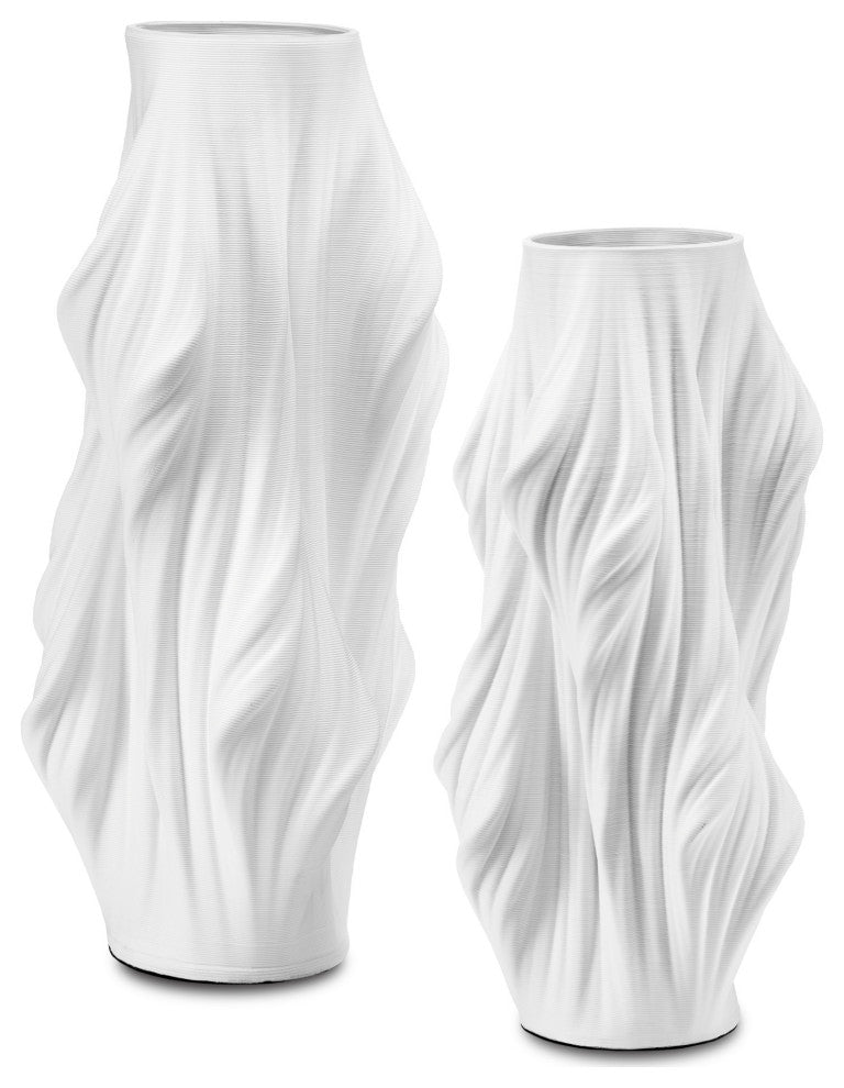 Yin White Vase, Large