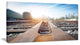 "Cargo Train Platform With Container" Landscape Photo Wall Art, 32"x16"