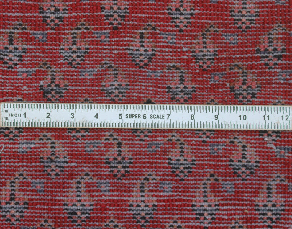 Vintage Distressed Naheed Red Runner