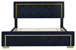 Gewnee Queen Size Upholstered Platform Bed
