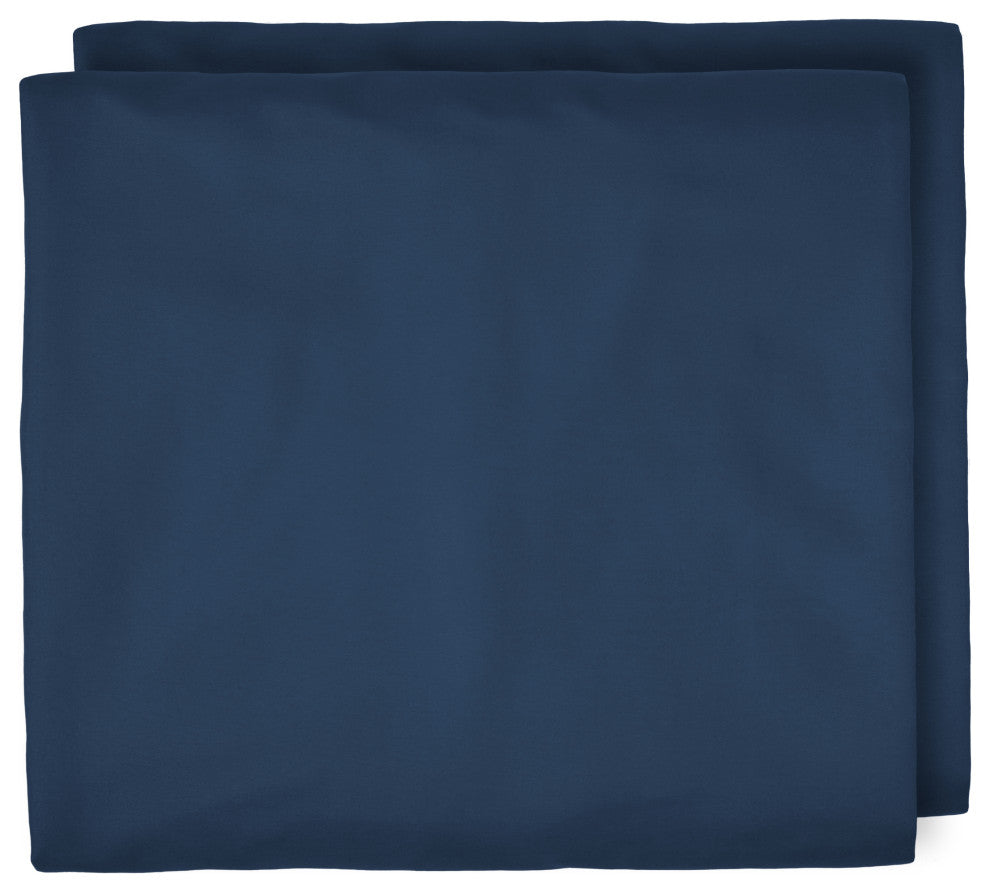 Bare Home Microfiber Fitted Sheets - Set of 2, Dark Blue, Queen