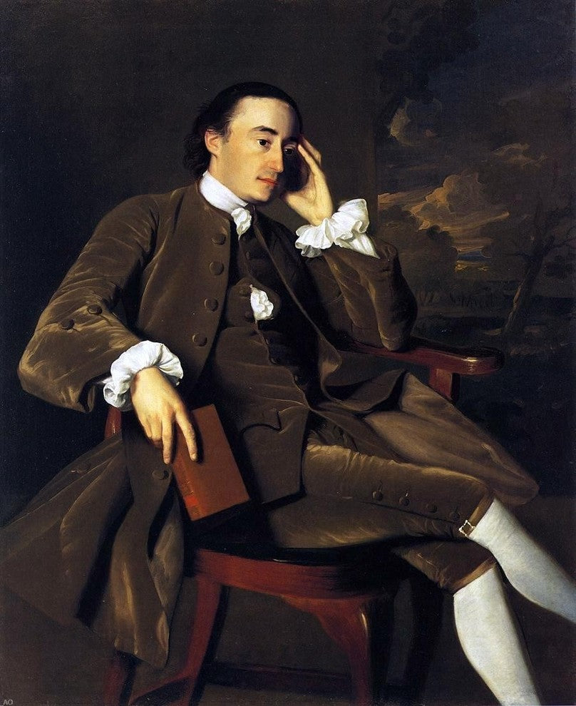 John Singleton Copley John Bours, Gallery Wrapped Canvas Print, 20"x25"