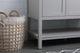 42" Single Bathroom Vanity, Grey