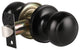 Classic Black Passage Door Knob, 1 Piece