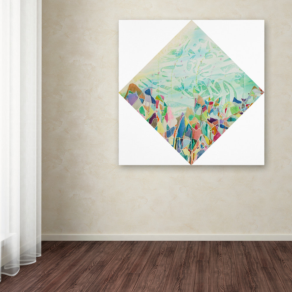 Lauren Moss 'Xuelian Feng' Canvas Art, 24"x24"