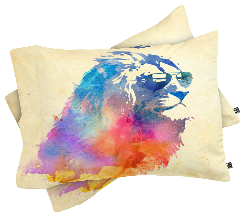 Deny Designs Robert Farkas Sunny Leo Pillow Shams, King