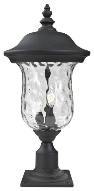 Armstrong 2-Light Outdoor Post Mount Light, Black 533PM Mount - incl.