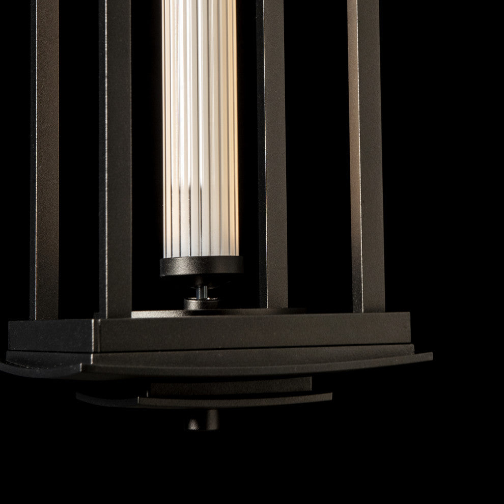 Athena 1-Light Large LED Lantern Oil Rubbed Bronze Clear Glass