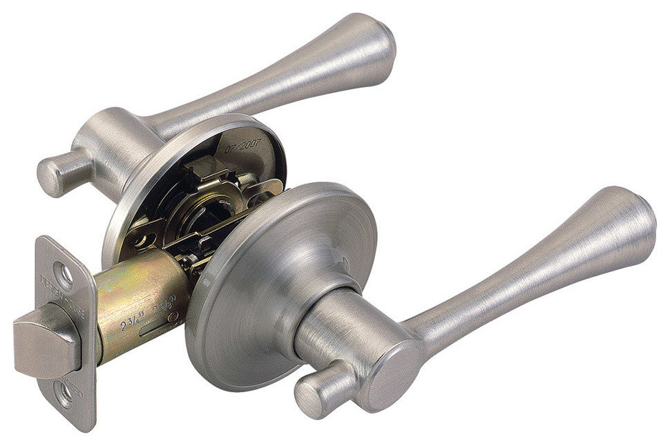 Design House 755413 Ironwood Passage Door Lever Set - Satin Nickel