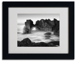 'Gate' Matted Framed Canvas Art by Moises Levy