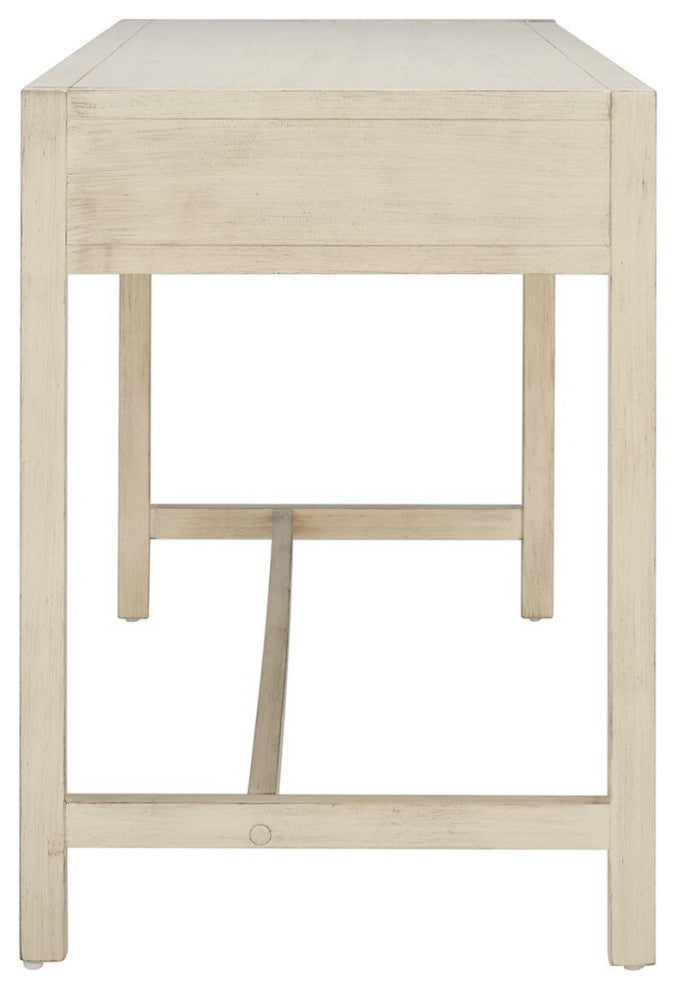Safavieh Esther 2 Drawer Desk, Antique White