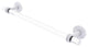 Clearview 18" Towel Bar with Groovy Accents, Matte White