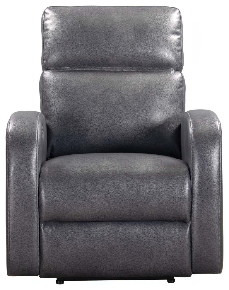 Parker Living Devin Pebble Brown Power Recliner, Pebble Grey