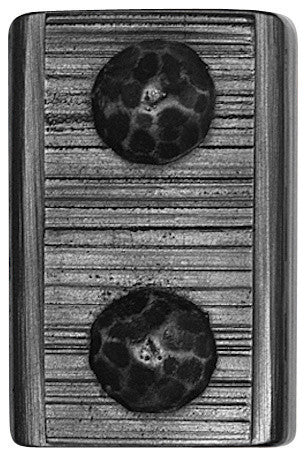 Arch Bolt Cover Universal, Black Iron