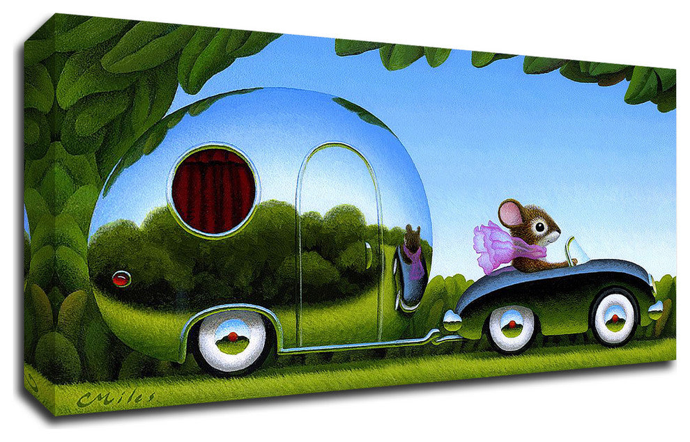 Touring by Chris Miles, Print on Canvas, 36"x18"