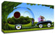Touring by Chris Miles, Print on Canvas, 36"x18"