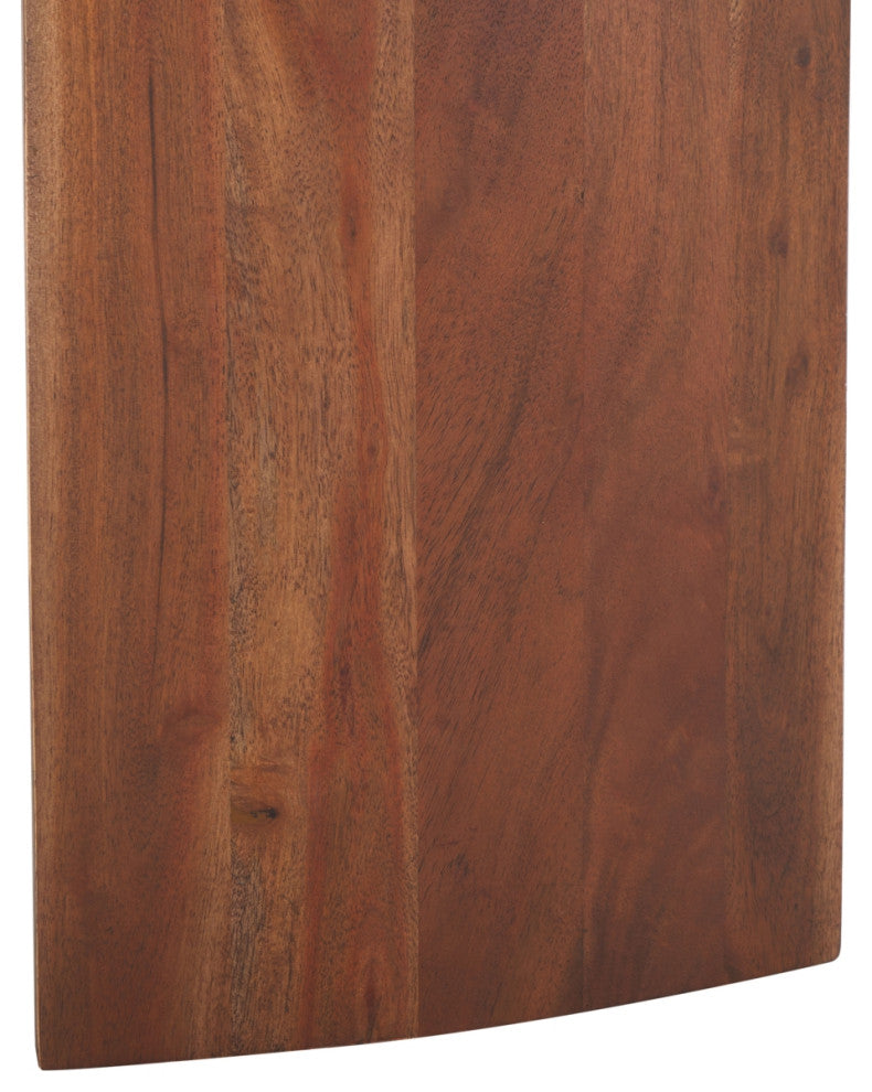 Safavieh Couture Dannica Marble Top Coffee Table, Walnut/Grey
