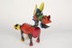 Recycled Metal Springy Donkey, Multi-Colored, Mini