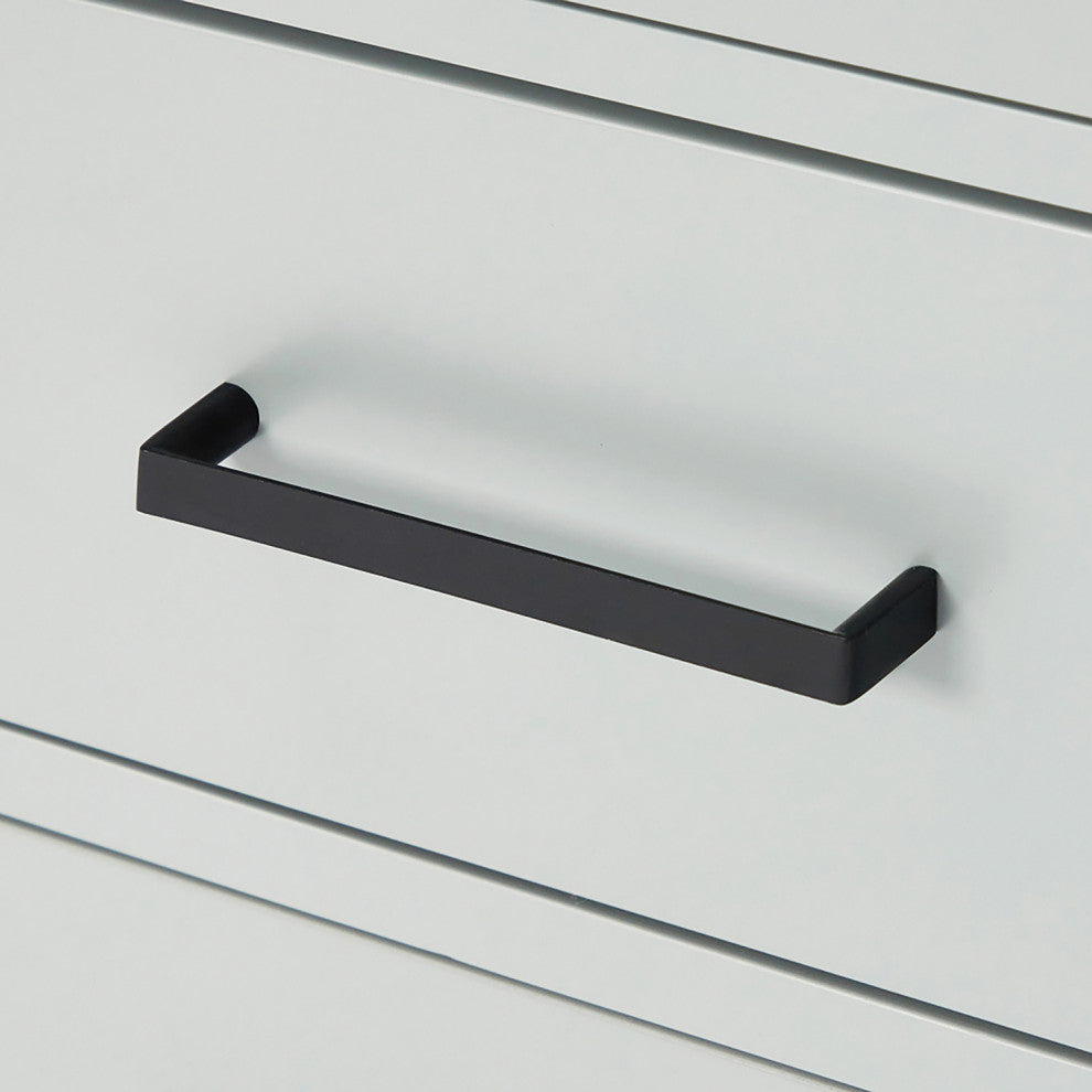 Ariel Hepburn 54" Single Rectangle Sink Vanity, Carrara Quartz