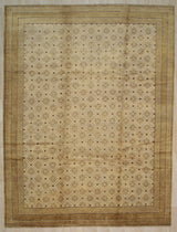 Beige Transitional All Over Ningxia Area Rug