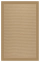 Zoe-Sisal Machine Tufted Rectangle Rug, Light Gold, 3''x5''