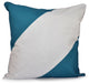 Bold Stripe Decorative Pillow, Lake Blue, 16"x16"