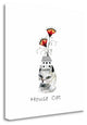 "House Cat" By Sarah Ogren, Giclee Print on Gallery Wrap Canvas, Ready to Hang