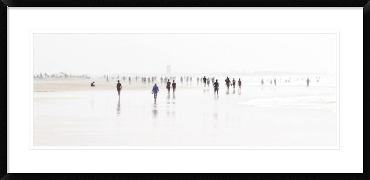 "Costa De La Luz Iv" Framed Digital Print by Anatol Hennig, 44x21"