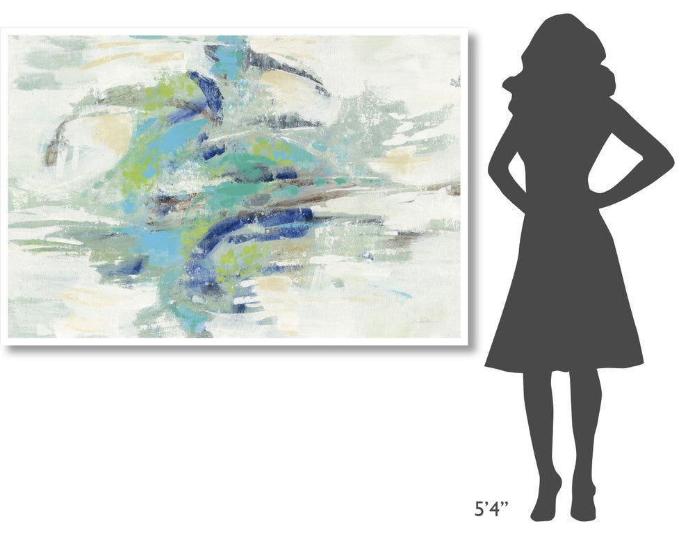 "River Whirlpool" Digital Paper Print by Silvia Vassileva, 62"x42"