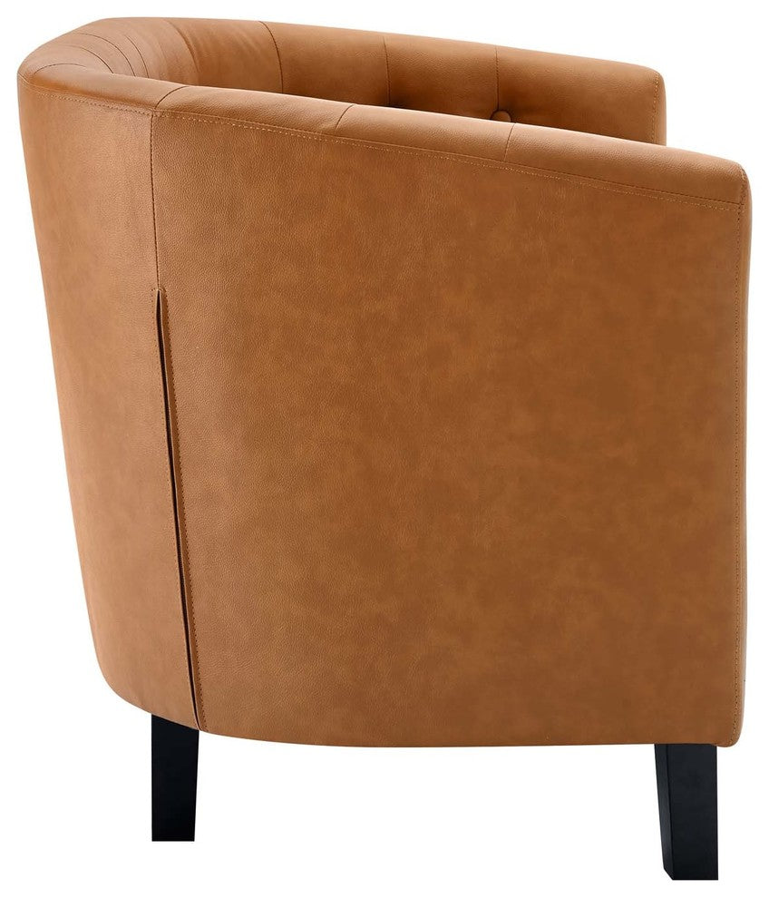 Prospect Upholstered Vinyl Loveseat