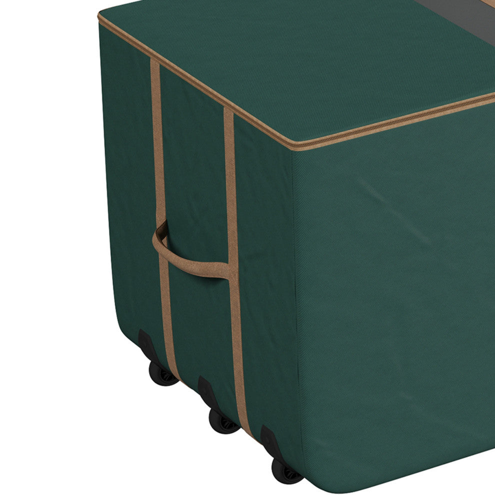 Christmas Tree Storage Tote With Wheels Rolling Holiday Container for 9' Tree