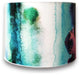 Decorative Handmade Lamp Shade, Water Color Painting Design, 10"x10"x8