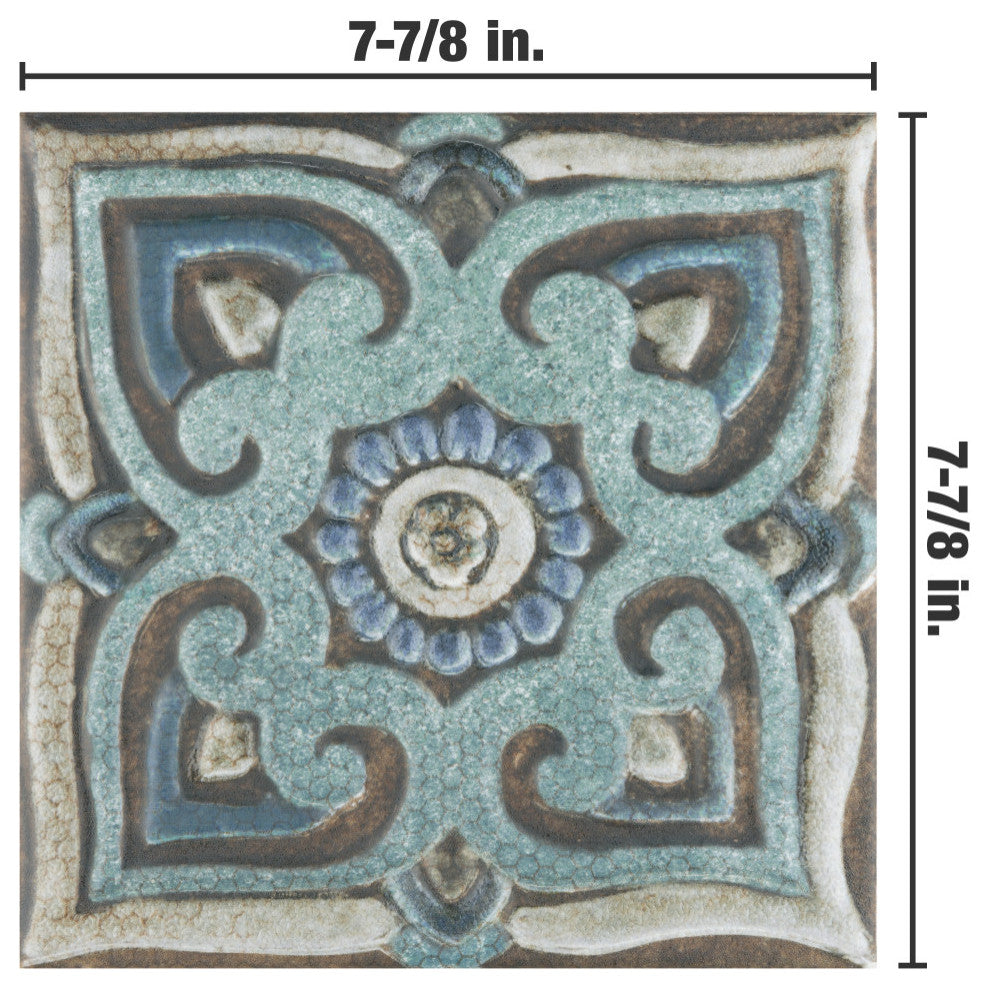 Mandala Decor Mix Ceramic Wall Tile