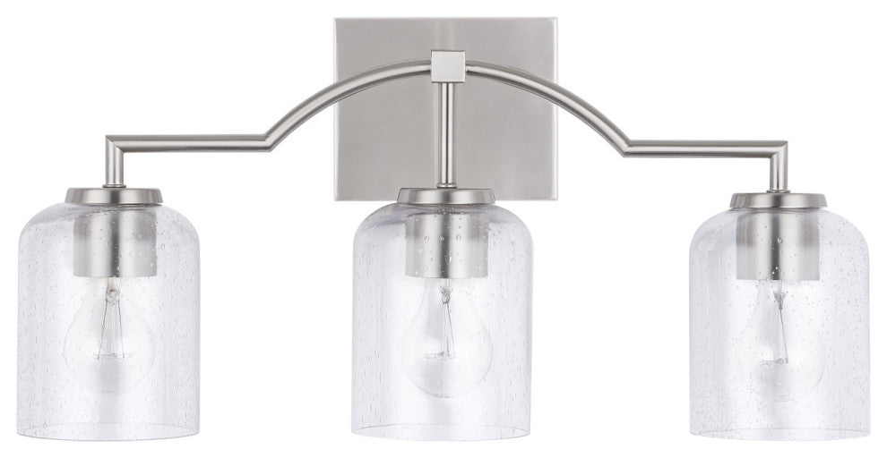 Capital Lighting 139331-500 Carter 3 Light 22"W Bathroom Vanity - Brushed