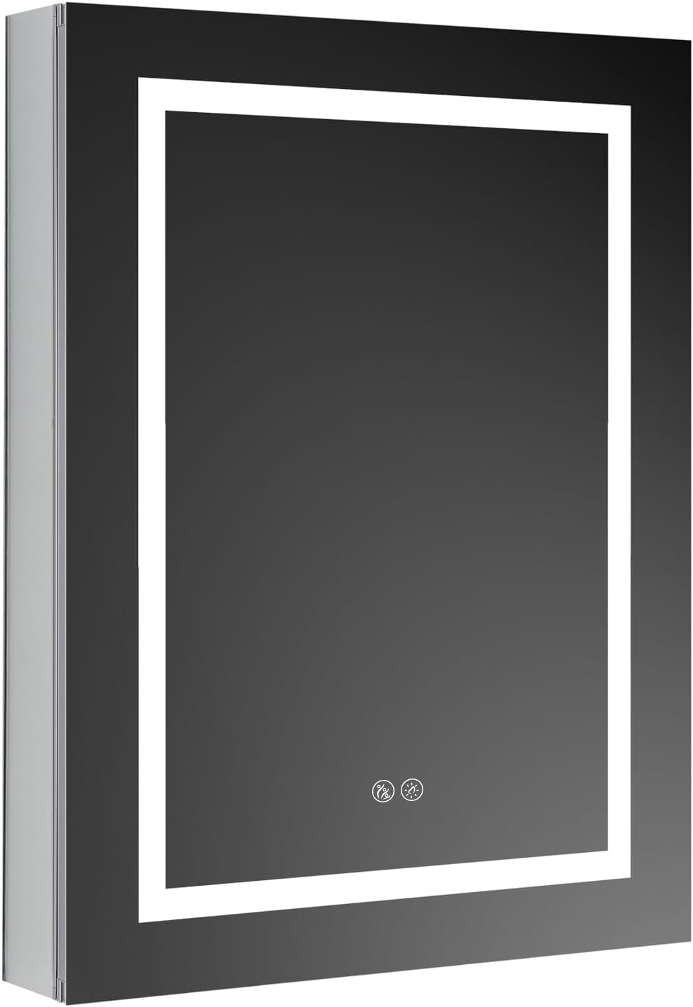LED Medicine Cabinet With Defogger, 24/R